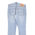 LEVI'S Mens Jeans Blue Regular Straight Denim Light W32 L29 Classic Fit Zip