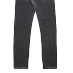 LEVI'S 511 Skinny Slim Mens Jeans Black Denim W29 L30 Zip Cotton