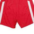 JORDAN Mens Red Casual Polyester Shorts L W32 Sportswear Summer