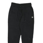 FILA Mens Joggers Black Slim Tapered S W28 L27 Cotton Blend Casual Lounge