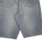 WRANGLER Womens Denim Blue Casual Shorts L W36 Classic Cotton Blend Relaxed Fit