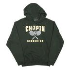 PENNANT Mens Green Chapin Badminton Hoodie S Cotton Blend Pullover