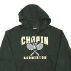 PENNANT Mens Green Chapin Badminton Hoodie S Cotton Blend Pullover