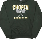 PENNANT Mens Green Chapin Badminton Hoodie S Cotton Blend Pullover