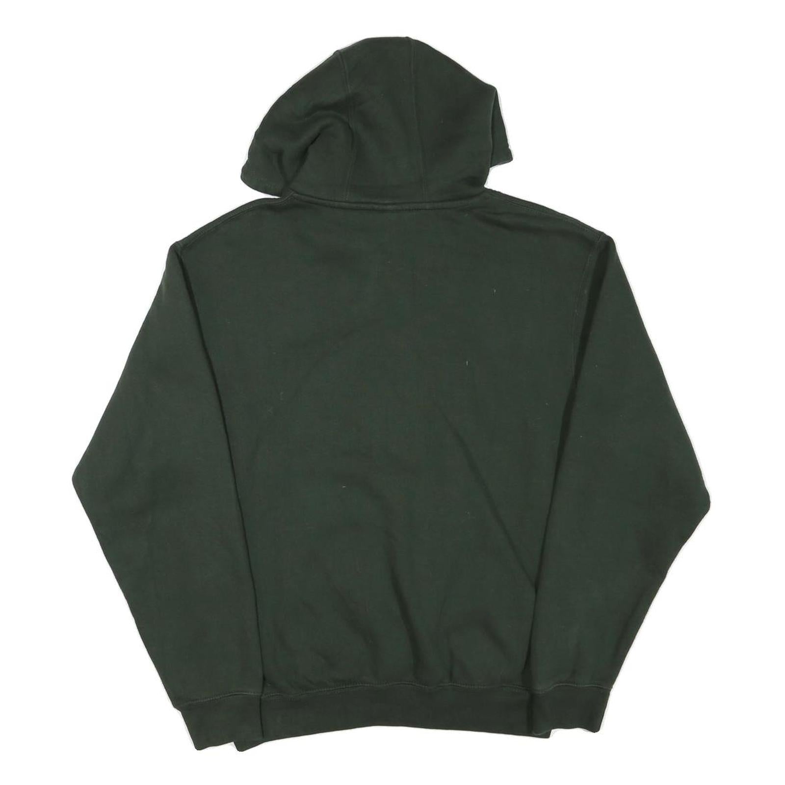 PENNANT Mens Green Chapin Badminton Hoodie S Cotton Blend Pullover