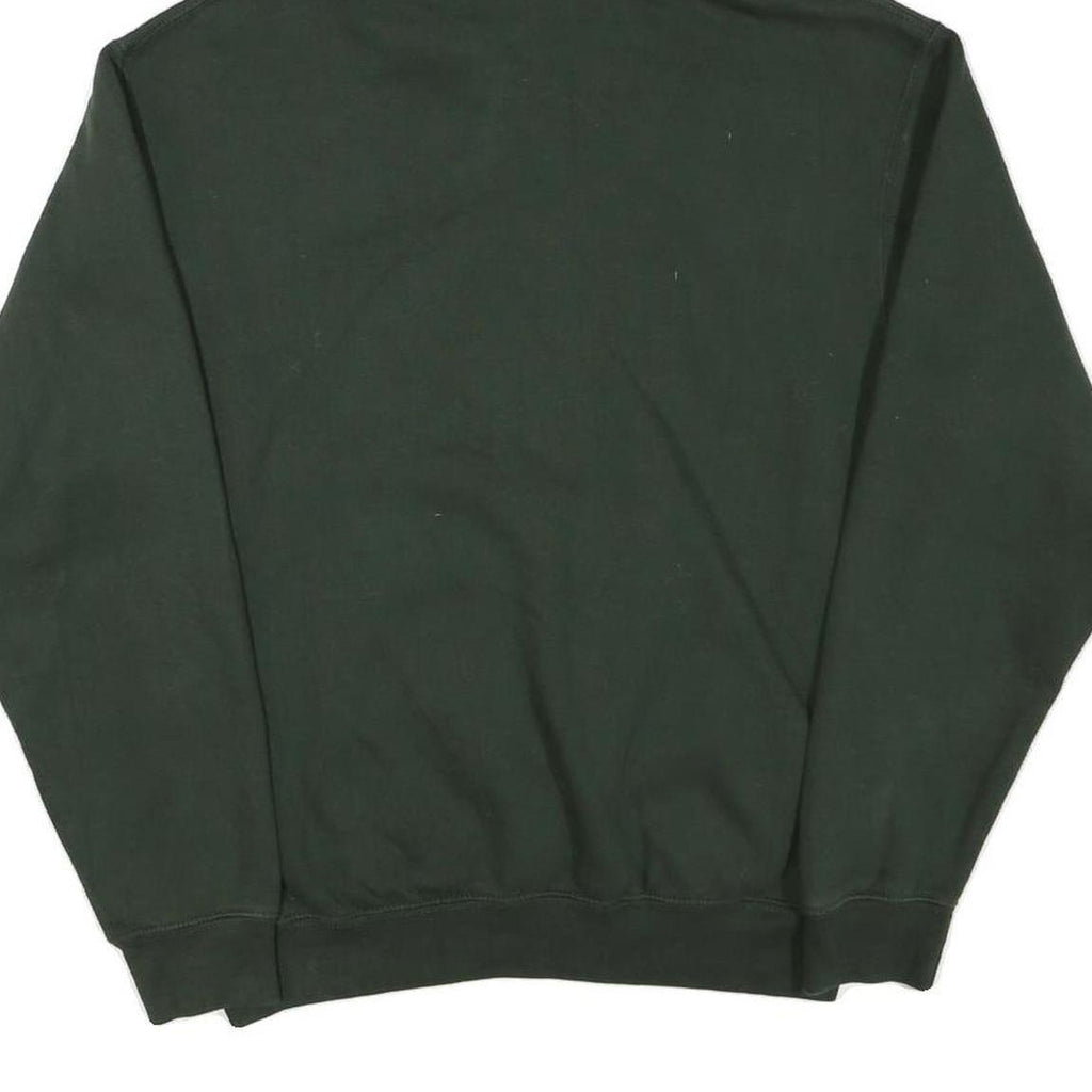 PENNANT Mens Green Chapin Badminton Hoodie S Cotton Blend Pullover