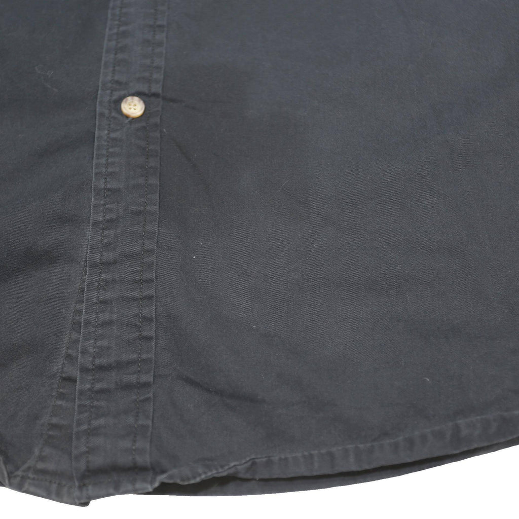 LEVI'S Mens Black Cotton Shirt XL Casual Button Long Sleeve Workwear