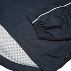 HOLLOWAY Mens Navy Blue Windbreaker Jacket L Polyester Blend Plain Lightweight