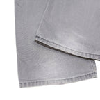 LEVI'S Mens Cotton Grey Slim Straight Trousers W36 L32 Classic Zip Pocket Casual