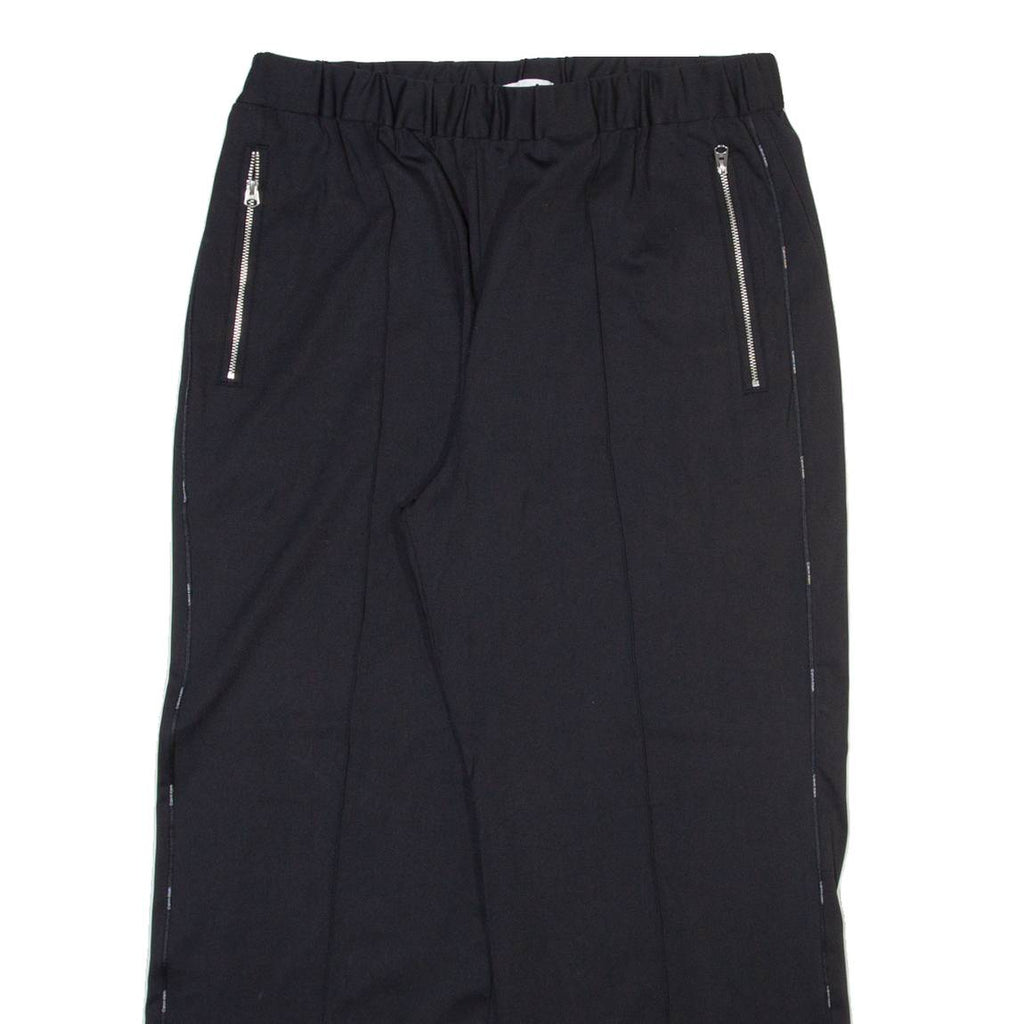 CALVIN KLEIN Womens Trousers Black Relaxed Straight W30 L26