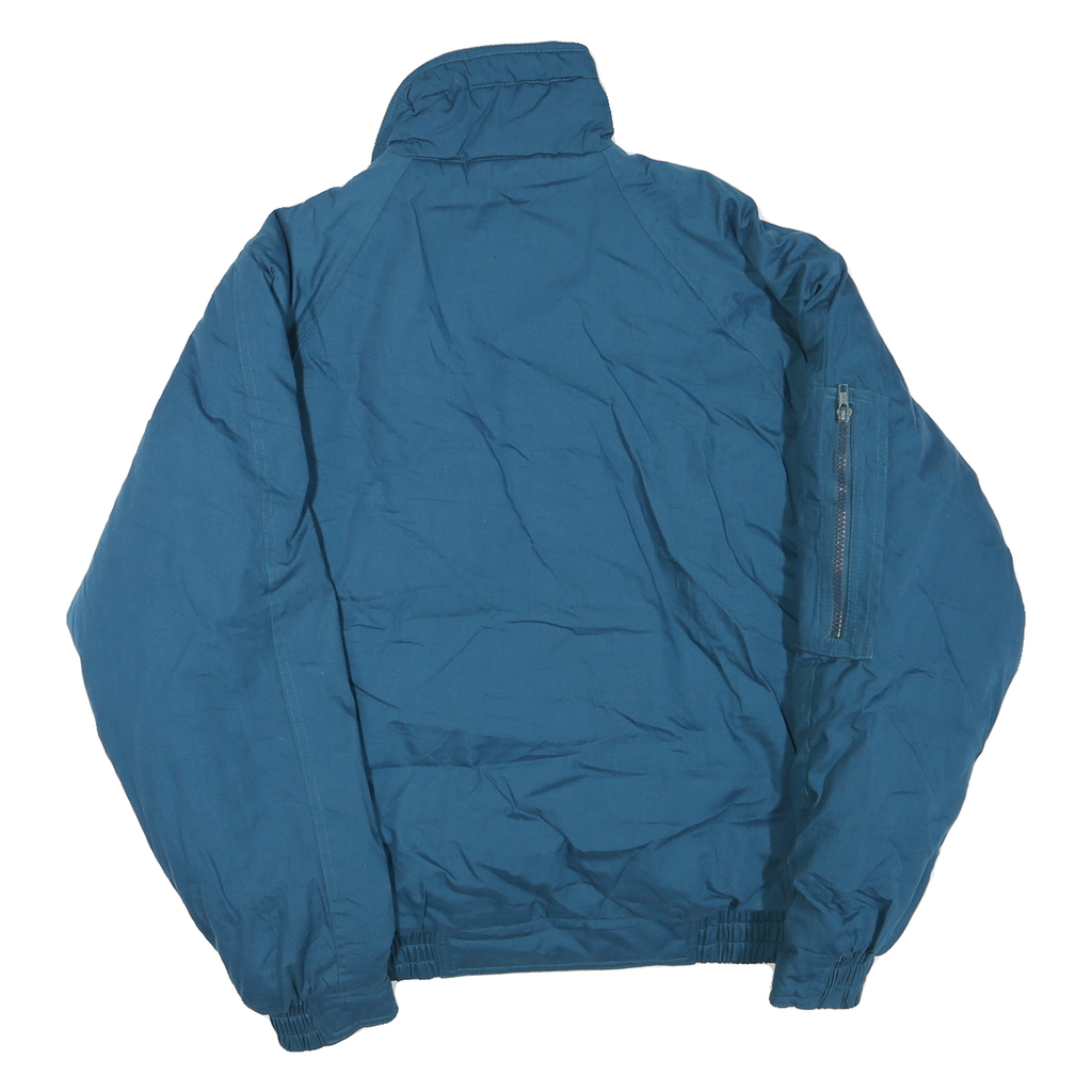 BRITTANIA Womens Blue Jacket XL Polyester Blend Zip Casual Lightweight