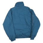 BRITTANIA Womens Blue Jacket XL Polyester Blend Zip Casual Lightweight
