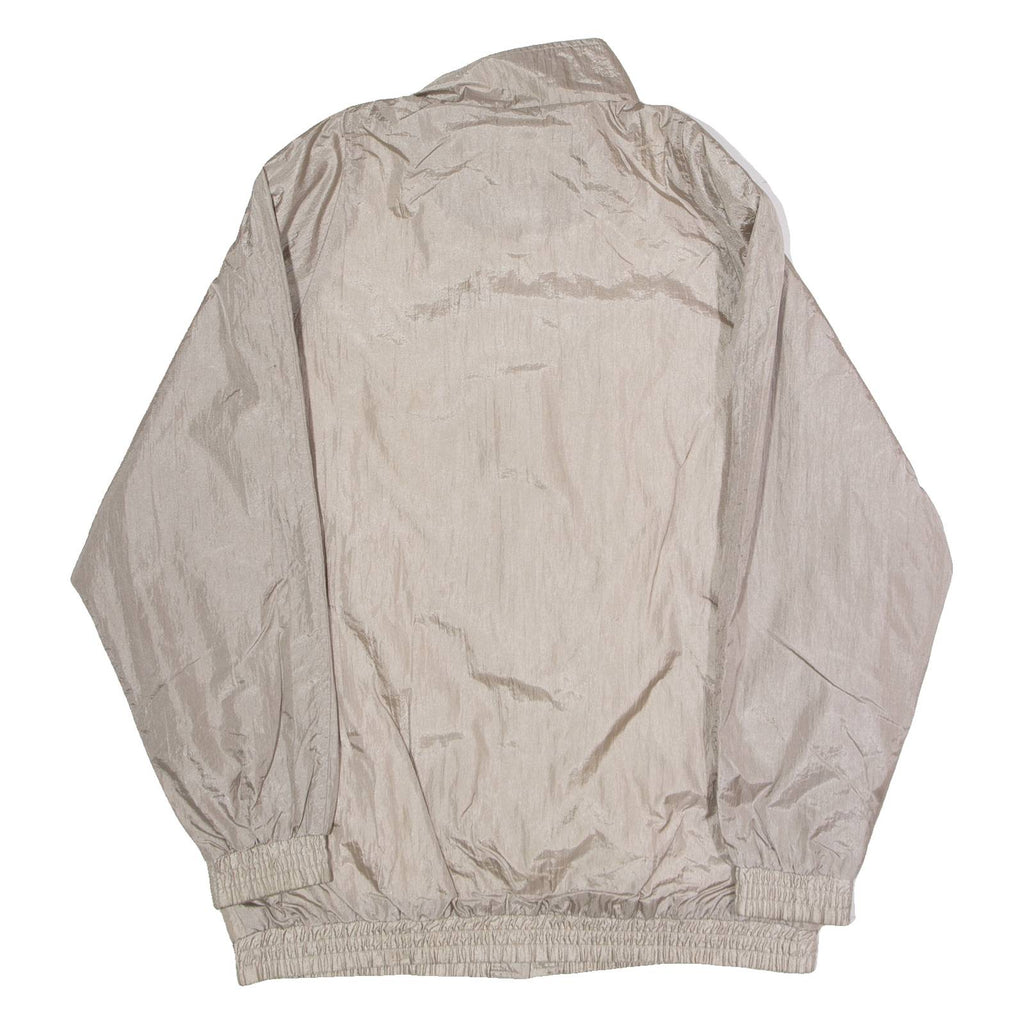 HABAND Womens Shell Jacket Silver Nylon 90s M