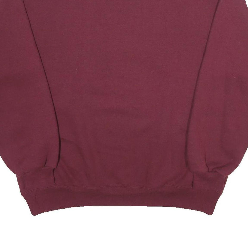 RUSSELL ATHLETIC Mens Maroon Simon & Jude Crew Neck XL Sweatshirt Cotton Blend