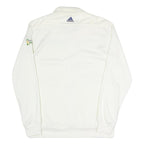 ADIDAS Mens White World Cup Brasil Track Jacket M Polyester Blend Jersey Long