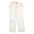CARHARTT Womens Cotton Blend Beige Classic Straight Trousers W30 L30 Workwear