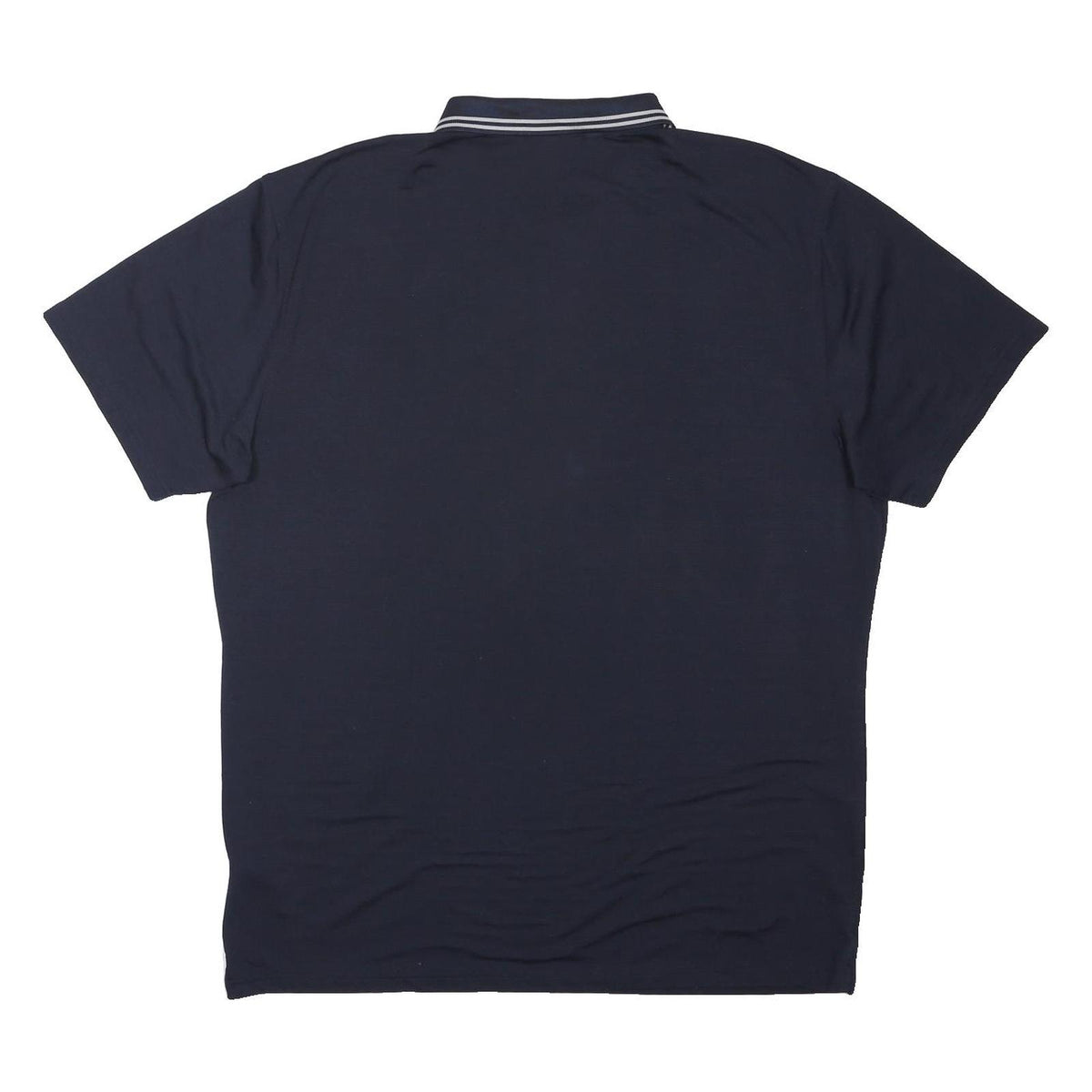 CALVIN KLEIN GOLF Mens Navy Polo Collar 2XL Cotton Blend Golf Top CK Logo