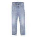CARHARTT Mens Jeans Blue Slim Skinny Denim Light W29 L32 Cotton Blend Button