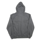 CARHARTT Mens Grey Hoodie L Cotton Pullover Pocket Casual Workwear Sweatshirt
