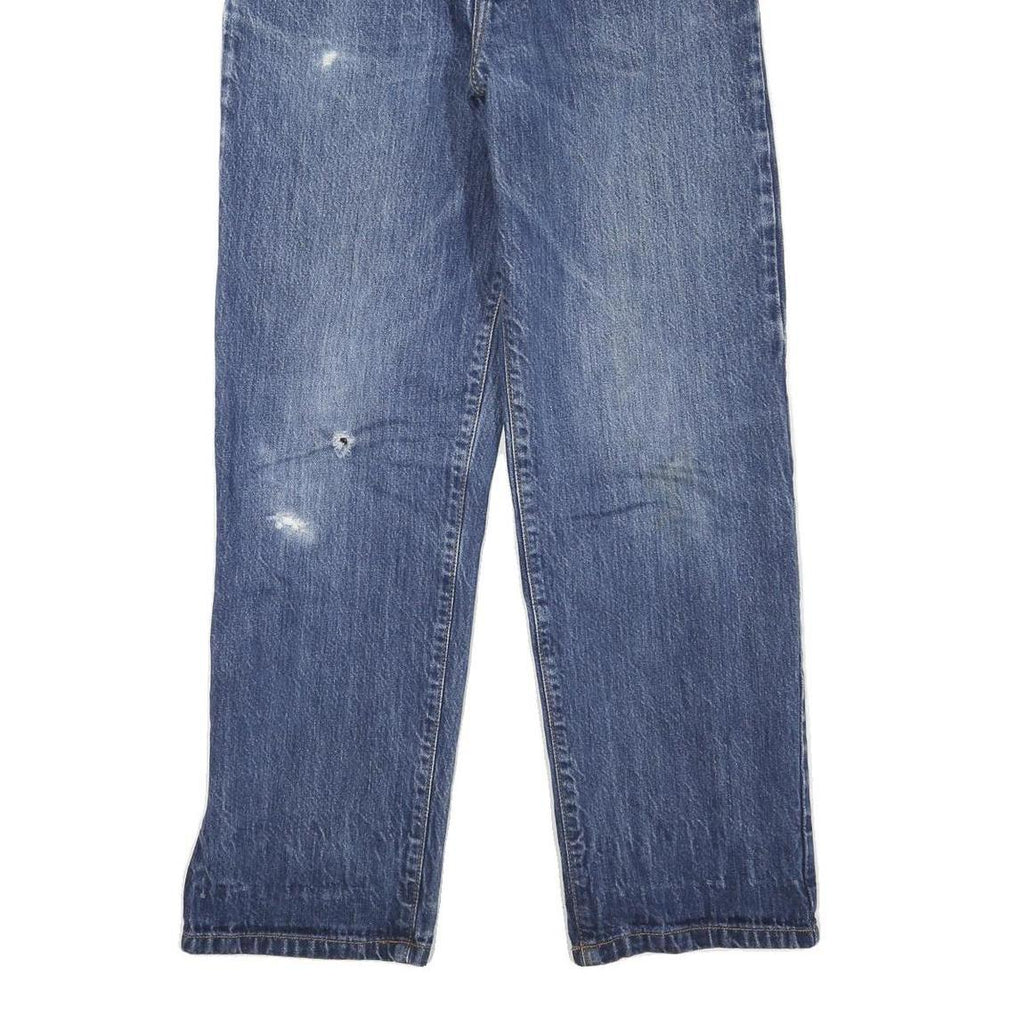 CARHARTT Mens Regular Fit Straight Leg Denim Medium Wash W32 L28 Workwear Jeans