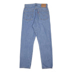 LEVI'S 501 Big E Womens Jeans Blue Regular Straight Denim Medium W26 L28 Classic