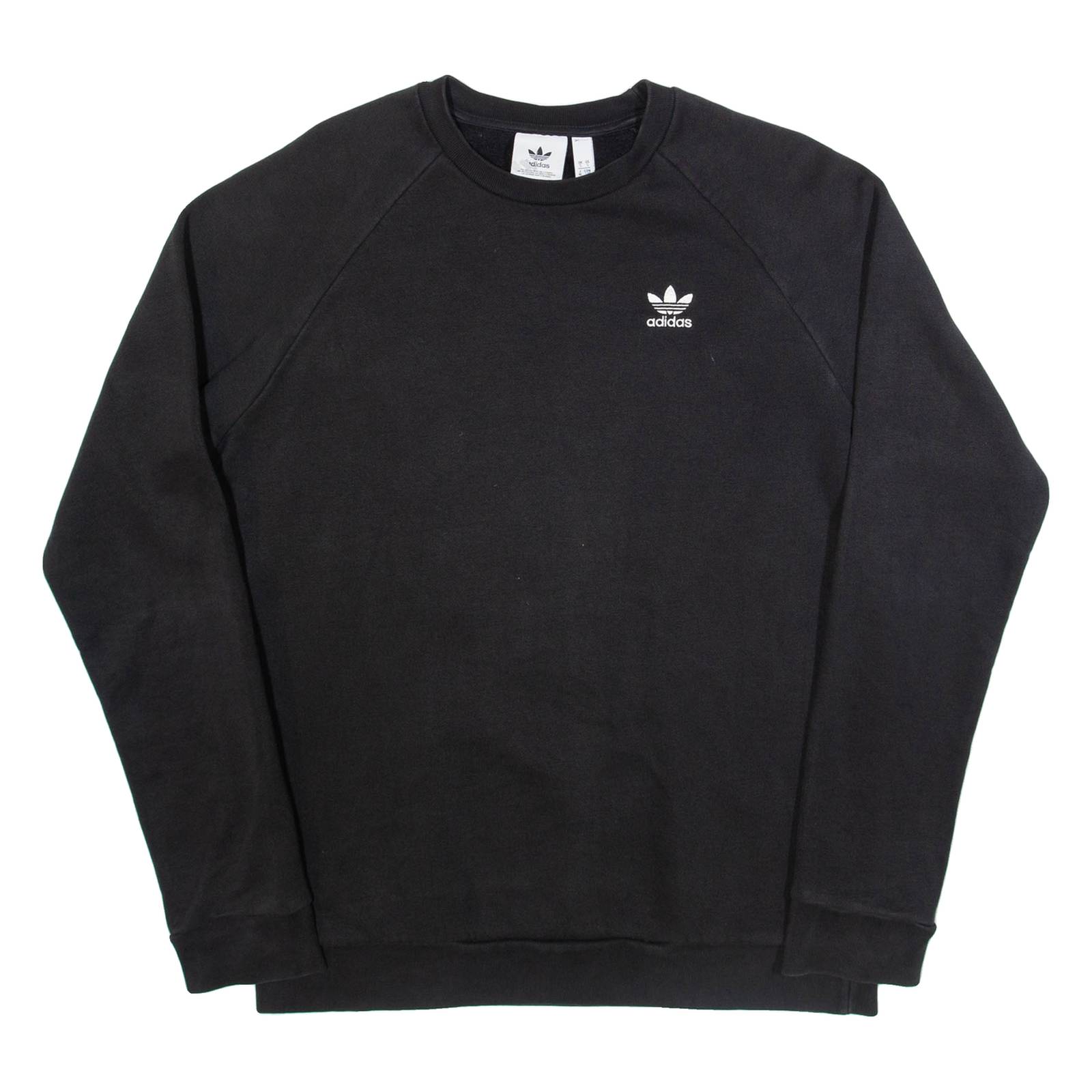 ADIDAS Mens Sweatshirt Black S