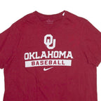NIKE Oklahoma Mens T-Shirt Red USA XL