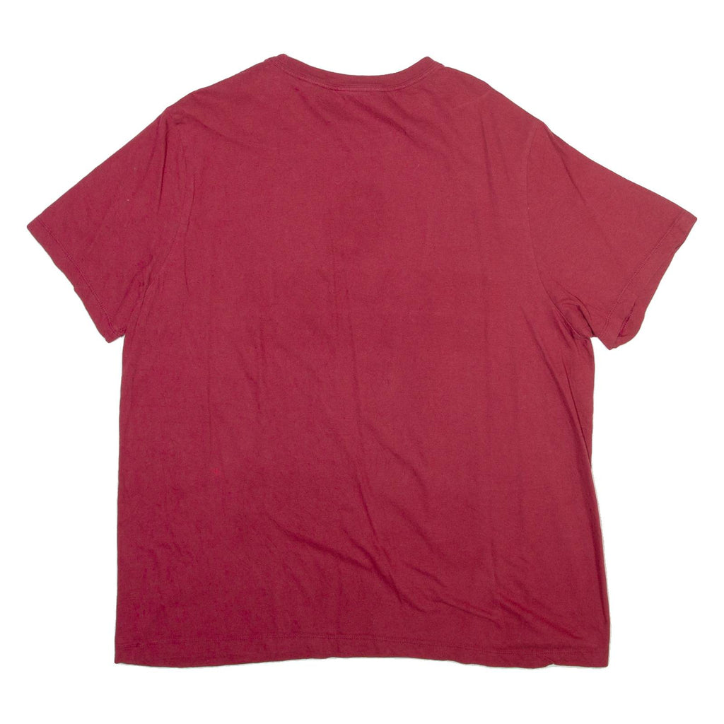 NIKE Oklahoma Mens T-Shirt Red USA XL