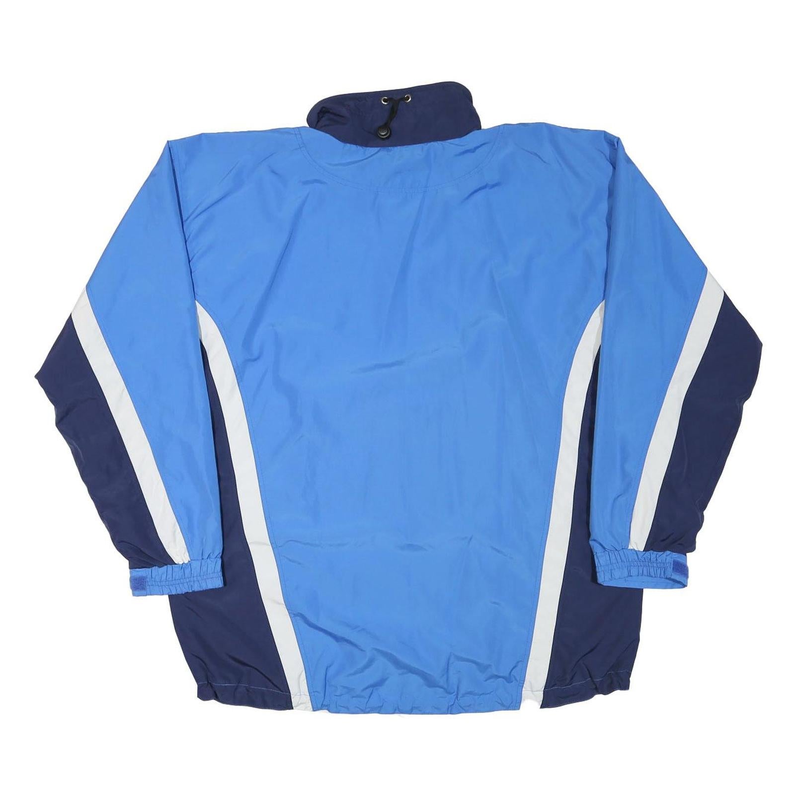 ODLO Mens Blue & Navy Lightweight Zip Track Jacket XL Polyester Sportswear