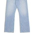 LEVI'S Mens Jeans Blue Regular Straight Denim Light W34 L32 Classic Button Fly