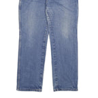 DICKIES Mens Regular Fit Blue Denim Jeans W34 L30 Classic Zip Cotton Blend