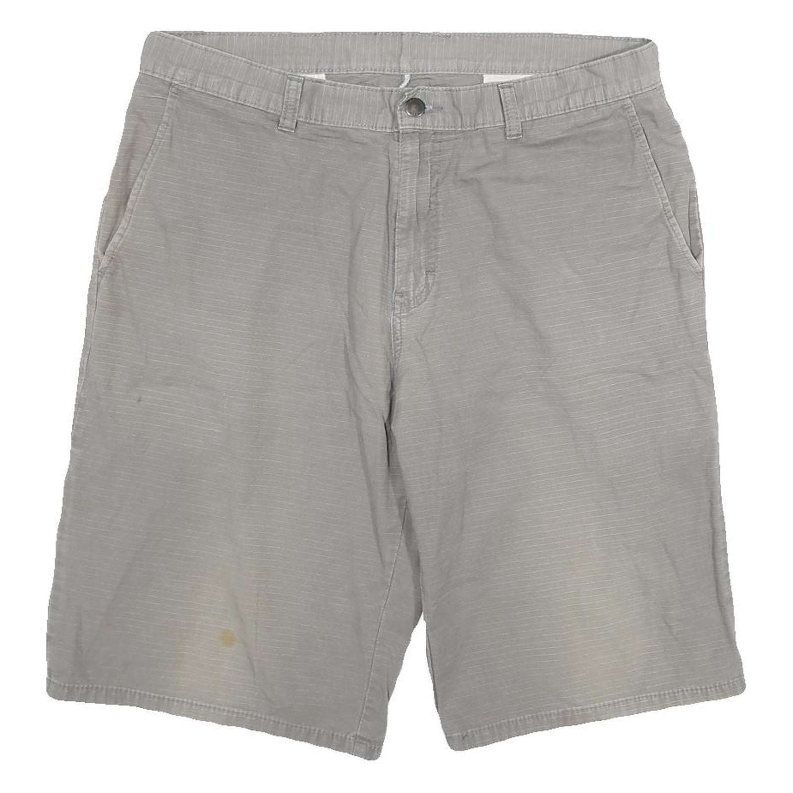 DICKIES Mens Shorts Grey Casual Cotton Blend 2XL W34 Workwear Durable