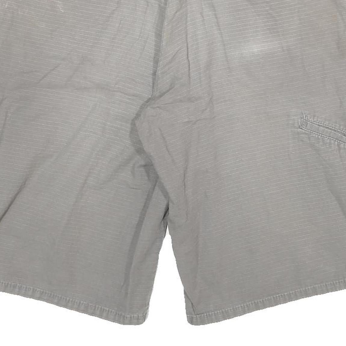 DICKIES Mens Shorts Grey Casual Cotton Blend 2XL W34 Workwear Durable