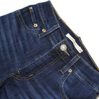 LEVI'S Womens Shorts Blue Denim Casual XXS W24 Distressed Hem