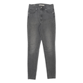 LEVI'S Mile High Big E Womens Jeans Grey Slim Skinny Denim Medium W26 L29