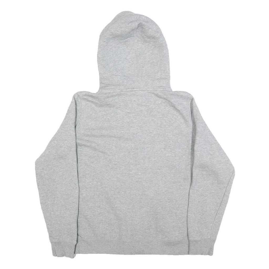 NIKE Womens Grey Pullover Hoodie XL Zip Up Casual Cotton Blend Sweatshirt