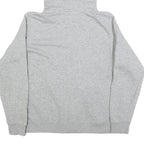 NIKE Womens Grey Pullover Hoodie XL Zip Up Casual Cotton Blend Sweatshirt