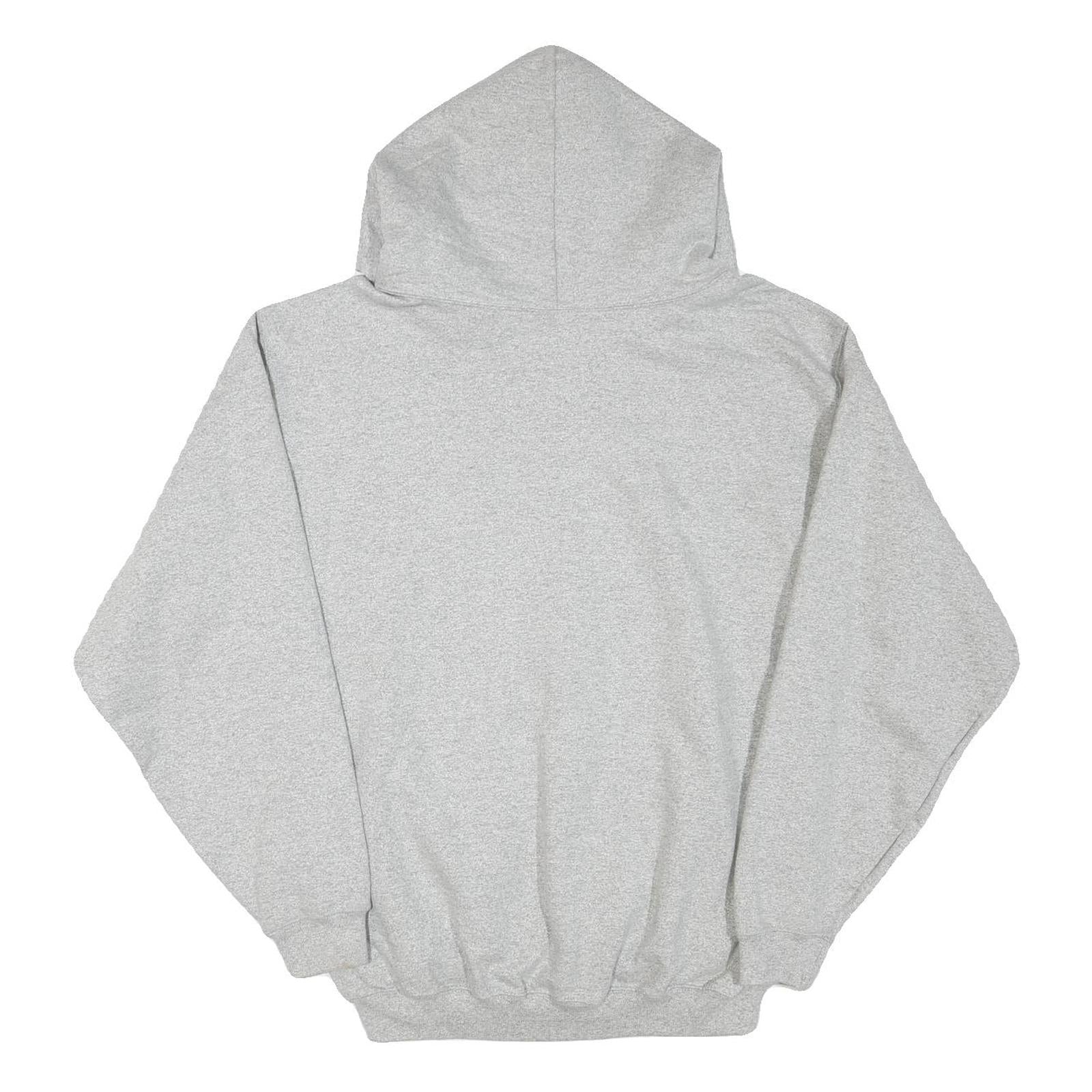 THE COTTON EXCHANGE Mens Grey Amador Football Hoodie M Casual Cotton Blend