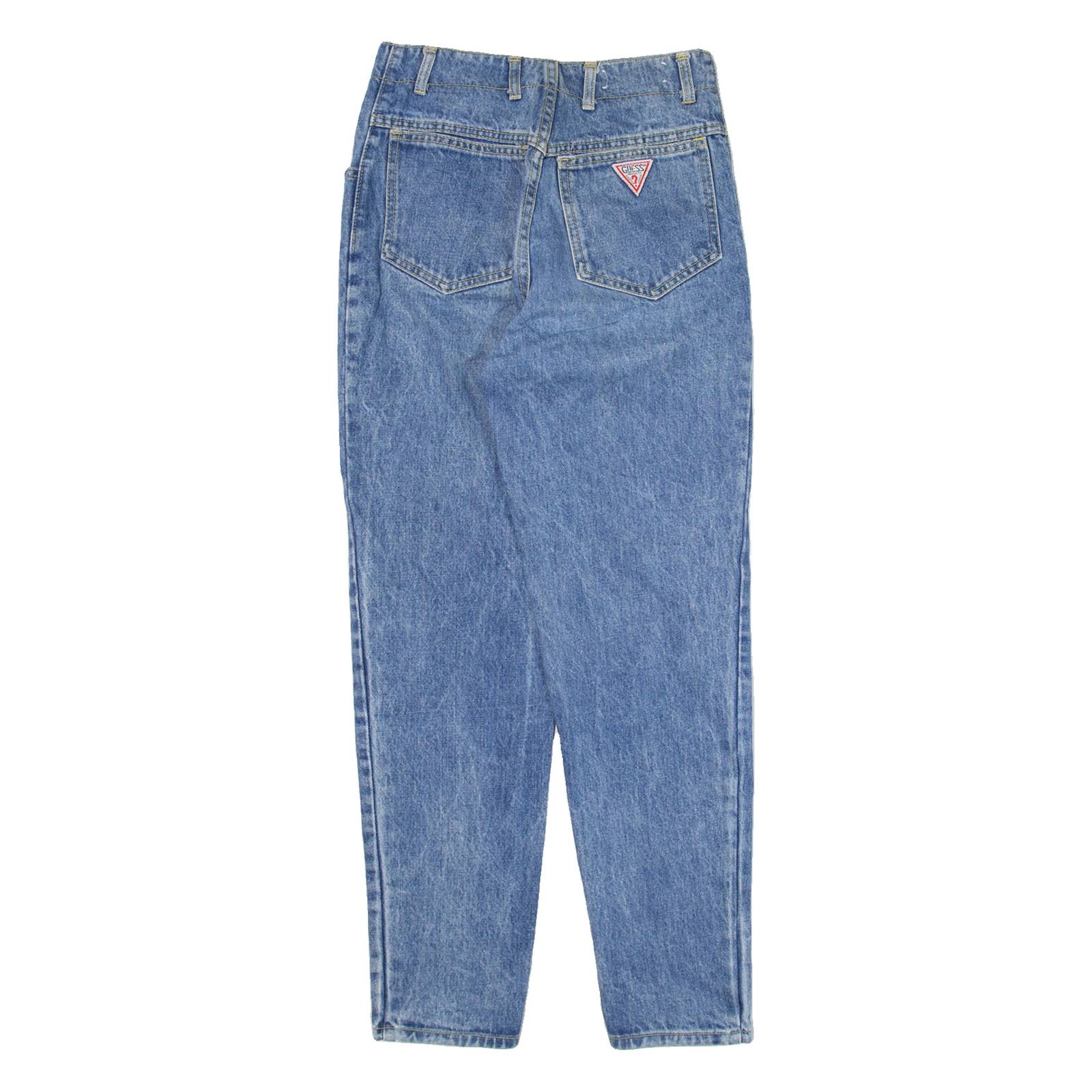 GUESS Womens Jeans Blue Regular Tapered W25 L27