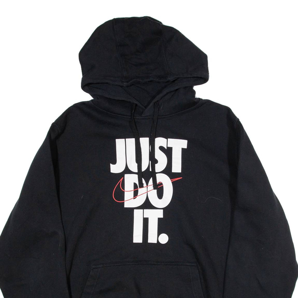 NIKE Womens Black Hoodie L