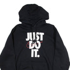 NIKE Womens Black Hoodie L