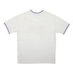 NEW ERA Mens White Los Angeles Lakers Graphic T-Shirt M Short Sleeve Crew Neck