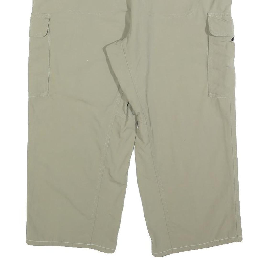 COLUMBIA Womens Relaxed Beige Cargo Zip Trousers W30 L21 Outdoor Casual