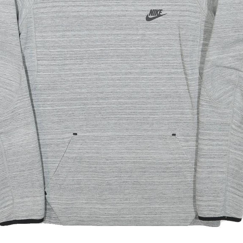 NIKE Mens Grey Sweatshirt Crew Neck S Lightweight Casual Sports Pullover