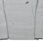 NIKE Mens Grey Sweatshirt Crew Neck S Lightweight Casual Sports Pullover