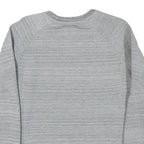 NIKE Mens Grey Sweatshirt Crew Neck S Lightweight Casual Sports Pullover