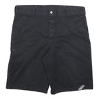DICKIES Mens Black Cotton Blend Casual Shorts XL W40 Workwear Durable