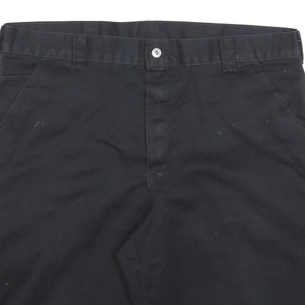 DICKIES Mens Black Cotton Blend Casual Shorts XL W40 Workwear Durable