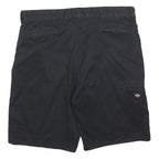 DICKIES Mens Black Cotton Blend Casual Shorts XL W40 Workwear Durable