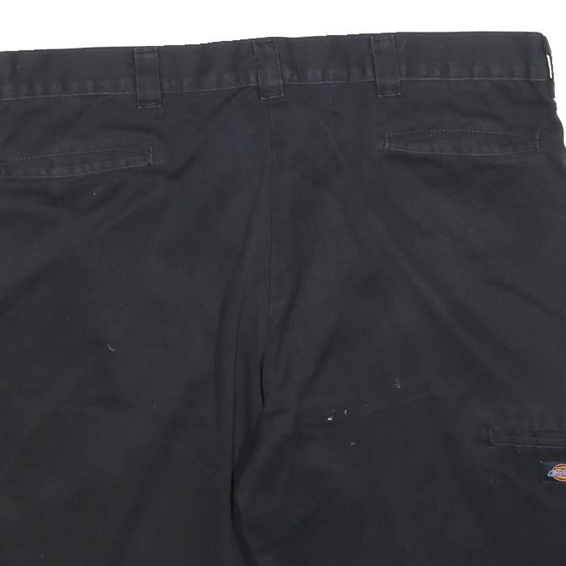 DICKIES Mens Black Cotton Blend Casual Shorts XL W40 Workwear Durable